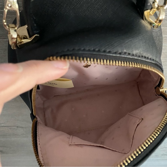 Kate Spade Cameron St Flock Roses Mini Backpack/ Crossbody - Picture 8 of 10